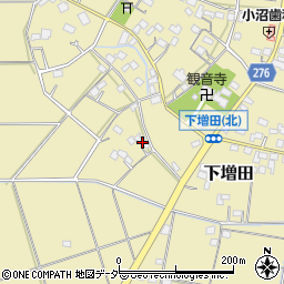 埼玉県熊谷市下増田963周辺の地図