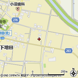 埼玉県熊谷市下増田96周辺の地図