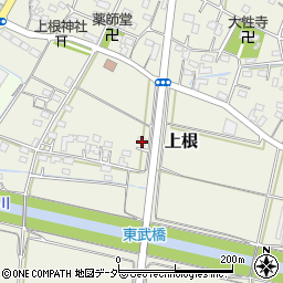 埼玉県熊谷市上根600-2周辺の地図