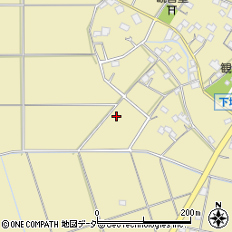 埼玉県熊谷市下増田周辺の地図