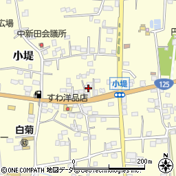 茨城県古河市小堤258周辺の地図