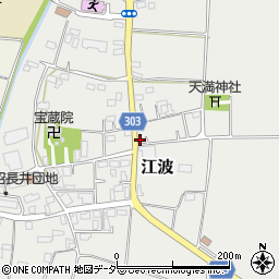 埼玉県熊谷市江波306周辺の地図