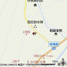 長野県小県郡長和町和田中町周辺の地図