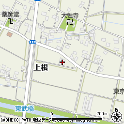 埼玉県熊谷市上根646周辺の地図