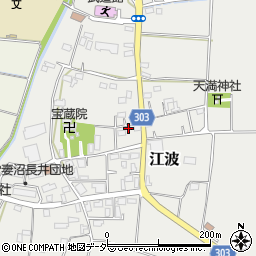 埼玉県熊谷市江波397周辺の地図