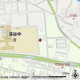 埼玉県深谷市田谷31周辺の地図