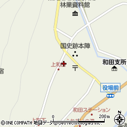 上野理容店周辺の地図