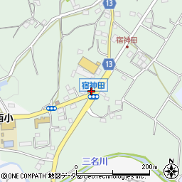 群馬県藤岡市神田1362-4周辺の地図