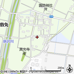 埼玉県深谷市上敷免964周辺の地図