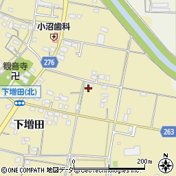 埼玉県熊谷市下増田86周辺の地図
