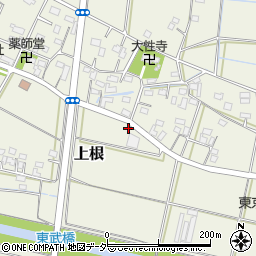 埼玉県熊谷市上根644周辺の地図