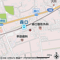松本大学あずさ寮周辺の地図