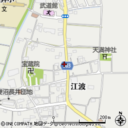 埼玉県熊谷市江波355周辺の地図
