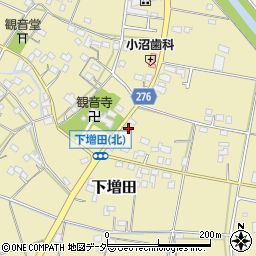 埼玉県熊谷市下増田1013-6周辺の地図