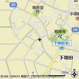 埼玉県熊谷市下増田956-2周辺の地図