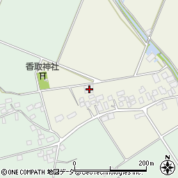 茨城県結城郡八千代町粕礼58周辺の地図