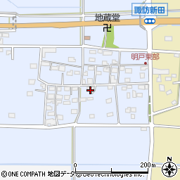 埼玉県深谷市明戸1332-1周辺の地図