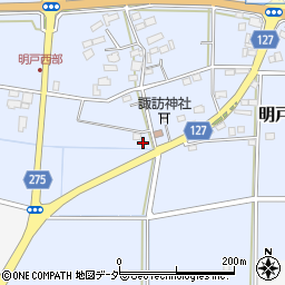 埼玉県深谷市明戸461周辺の地図