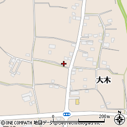 茨城県下妻市大木313周辺の地図