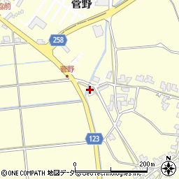 福井県あわら市菅野48周辺の地図