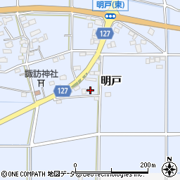 埼玉県深谷市明戸729-2周辺の地図
