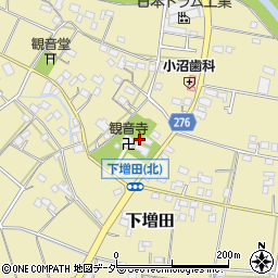埼玉県熊谷市下増田866周辺の地図