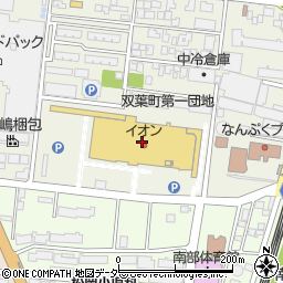 めばえ教室　イオン南松本店周辺の地図
