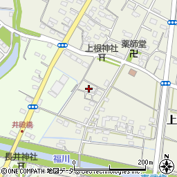 埼玉県熊谷市上根584周辺の地図