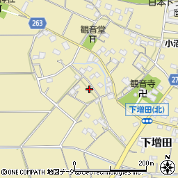 埼玉県熊谷市下増田936周辺の地図