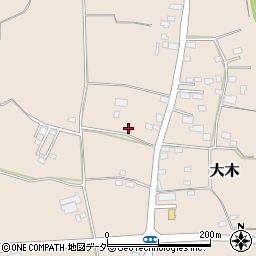 茨城県下妻市大木314周辺の地図