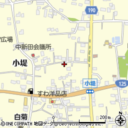 茨城県古河市小堤255周辺の地図