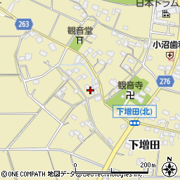 埼玉県熊谷市下増田933周辺の地図