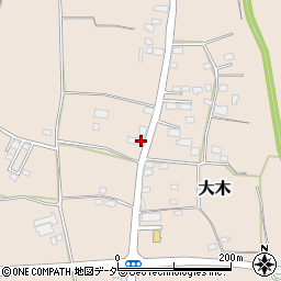 茨城県下妻市大木309周辺の地図