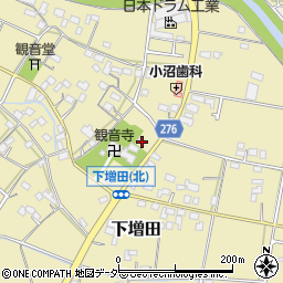 埼玉県熊谷市下増田865周辺の地図