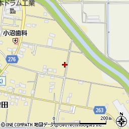 埼玉県熊谷市下増田58周辺の地図