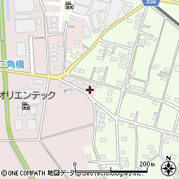 埼玉県深谷市榛沢新田153周辺の地図