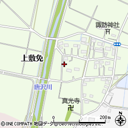 埼玉県深谷市上敷免1279周辺の地図