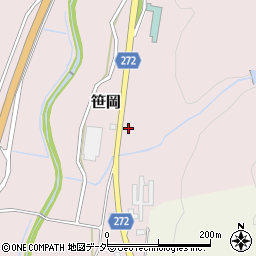 福井県あわら市笹岡12周辺の地図