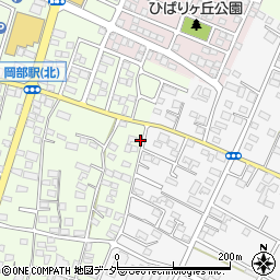 埼玉県深谷市岡2716周辺の地図