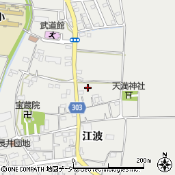 埼玉県熊谷市江波353周辺の地図