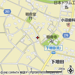 埼玉県熊谷市下増田876周辺の地図