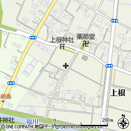 埼玉県熊谷市上根590-2周辺の地図