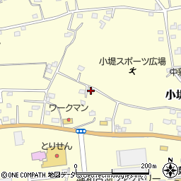 茨城県古河市小堤194周辺の地図