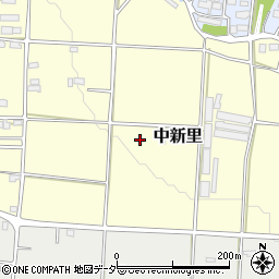埼玉県神川町（児玉郡）中新里周辺の地図