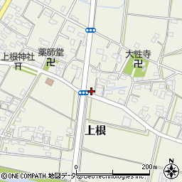 埼玉県熊谷市上根491-1周辺の地図