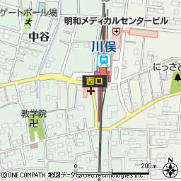 川俣駅周辺の地図