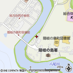 隠岐の島動物病院周辺の地図