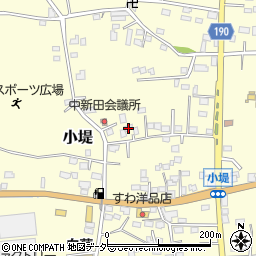 茨城県古河市小堤266周辺の地図