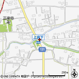 埼玉県本庄市児玉町上真下341周辺の地図