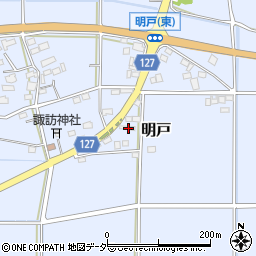 埼玉県深谷市明戸727-2周辺の地図
